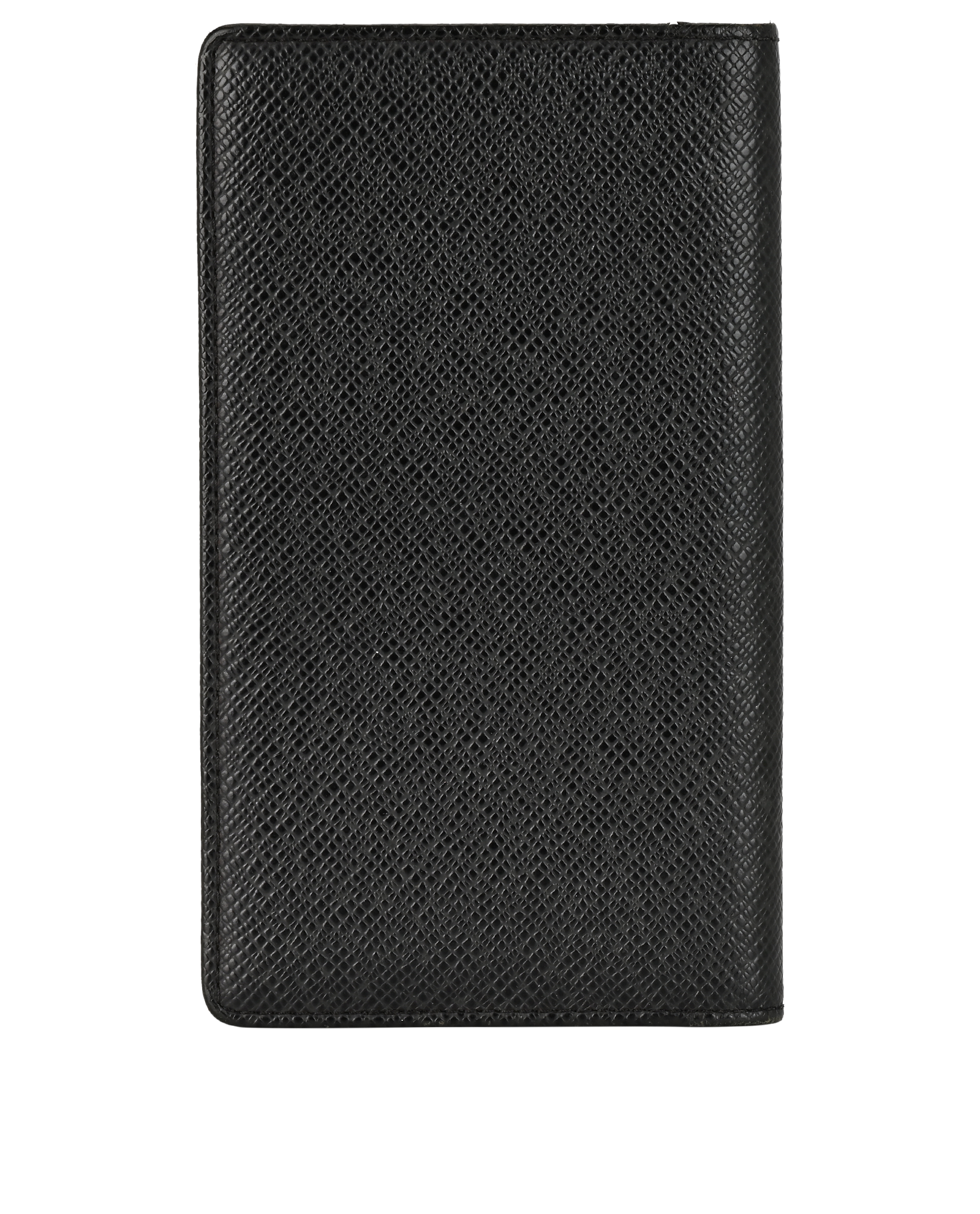 Louis Vuitton Taiga Wallet, &pound;220, Accessories, Black, Leather, Back view